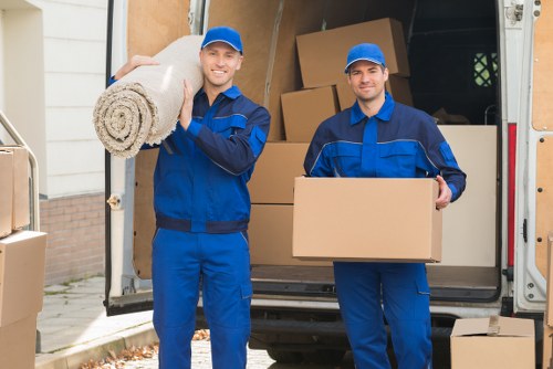 Local removals van serving student accommodation in Twickenham