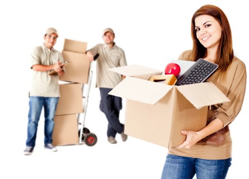Experienced Twickenham movers working in a residential street