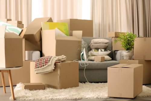 Twickenham residents preparing items for secure storage