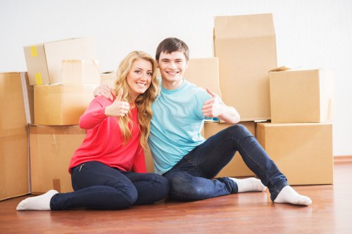 Van loading support for a small move in Twickenham